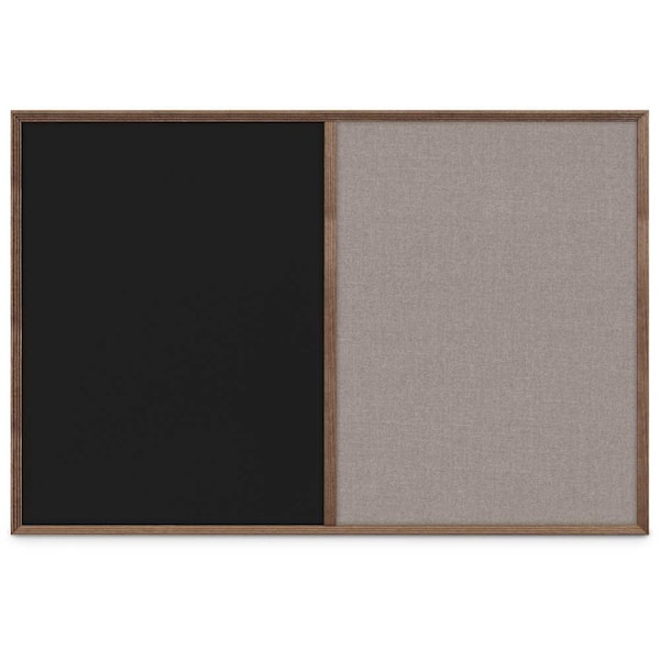 Slim Style Indoor Enclosed Corkboard, 24